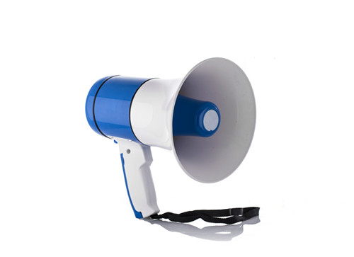"cheap cheering megaphone bullhorn siren recording"